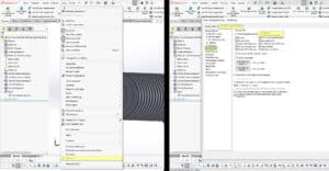 Einstellungen Gewindedarstellung Einstellungen Gewindedarstellung